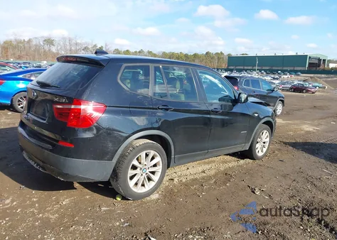 2013 BMW X3 xDrive28I z USA, uszkodzony, nr VIN 5UXWX9C54D0A32796